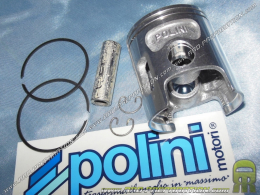 Pistón Ø47mm POLINI para kit 70cc fundición minarelli RV3, RV4, RV5, RV6, RV