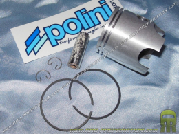 Piston Bi segment POLINI Ø47mm for kit 70cc POLINI Sport divides into two on PEUGEOT Air before 2007 (buxy, tkr, speedfight…)