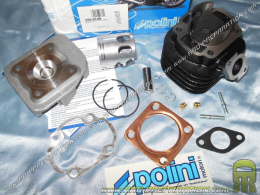 Kit 70cc Ø47,6mm (axe de 12mm) POLINI Sport bi-segment fonte pour KEEWAY, CPI,...