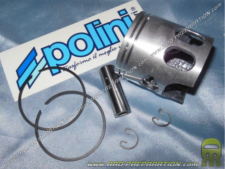 Piston Bi segment POLINI Ø47mm for kit 70cc POLINI Sport divides into two on KEEWAY, CPI,…