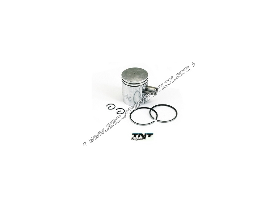 Piston bi segment TNT ORIGINAL Ø40mm pour kit 50cc TNT aluminium sur PEUGEOT Air avant 2007 (buxy, tkr, speedfight...)