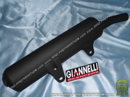 Silencer alone of exhaust GIANNELLI black aluminium for KAWASAKI KMX 1982 to 2001 125cc