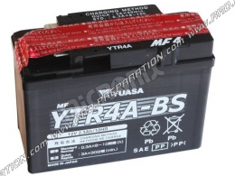 Batterie sans entretien YUASA YTR4A-BS 12v 2,3A pour moto, mécaboite, scooters...