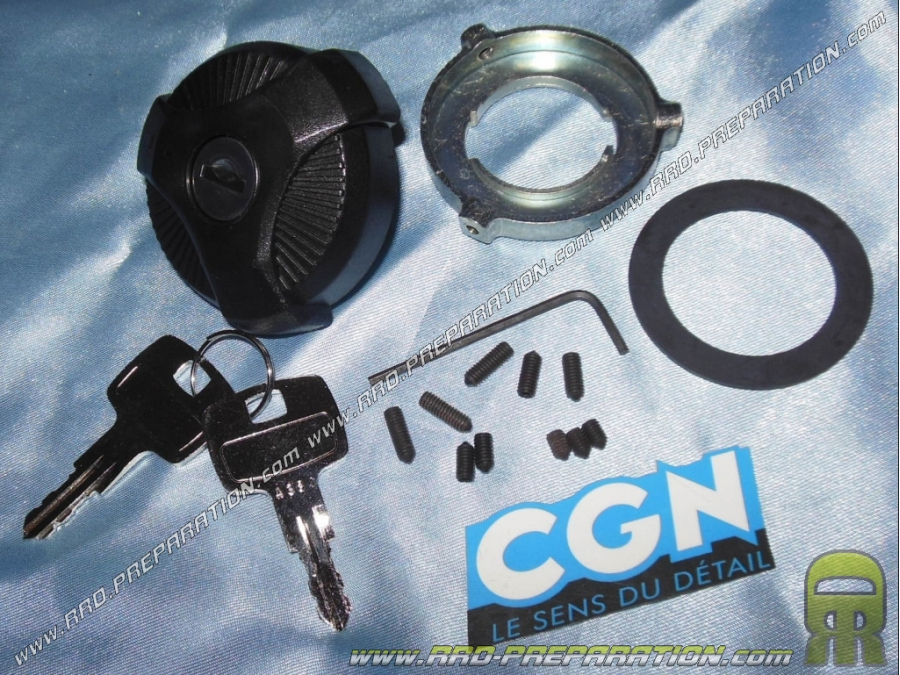 Gasoline stopper with key theft protection device for tank PIAGGIO CIAO PX
