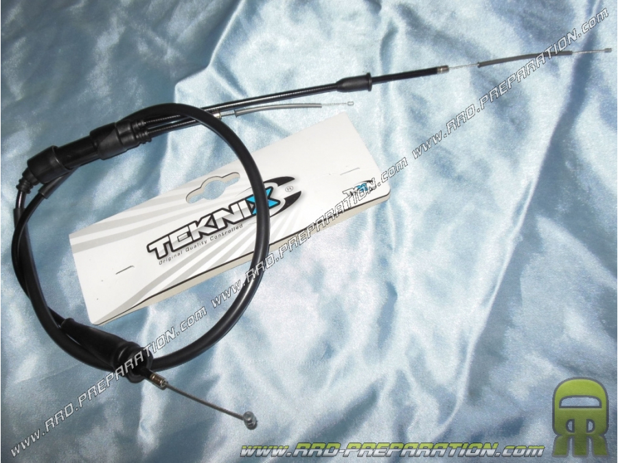 Cable acelerador / gas TEKNIX con funda para MBK X-LIMIT & YAMAHA DT R 50cc después de 2008