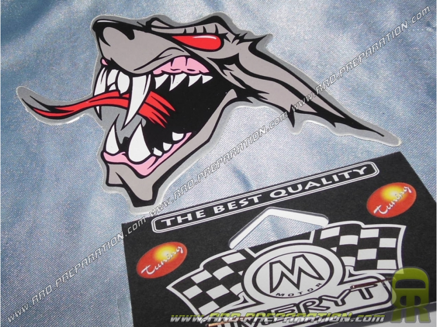 Sticker MERYT WOLF 13 X 8cm