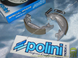 Zapatas de freno delanteras o traseras Ø80mm por espesor 20mm POLINI para PEUGEOT 103 / MBK 51 / MOTOBECANE AV10 / AV7