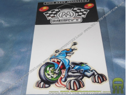 Sticker MERYT Racing Scooter in rage 7 X 8cm