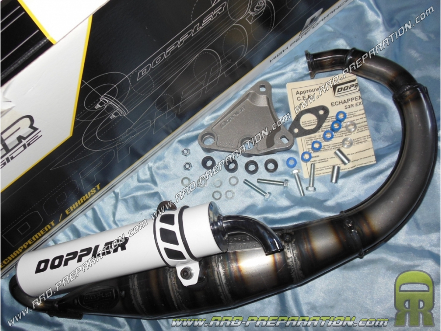 Pot d'échappement DOPPLER S3R Evolution pour MINARELLI Vertical (booster, bws) silencieux aux choix