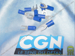 Caja de 10 terminales de pala CGN para cable eléctrico