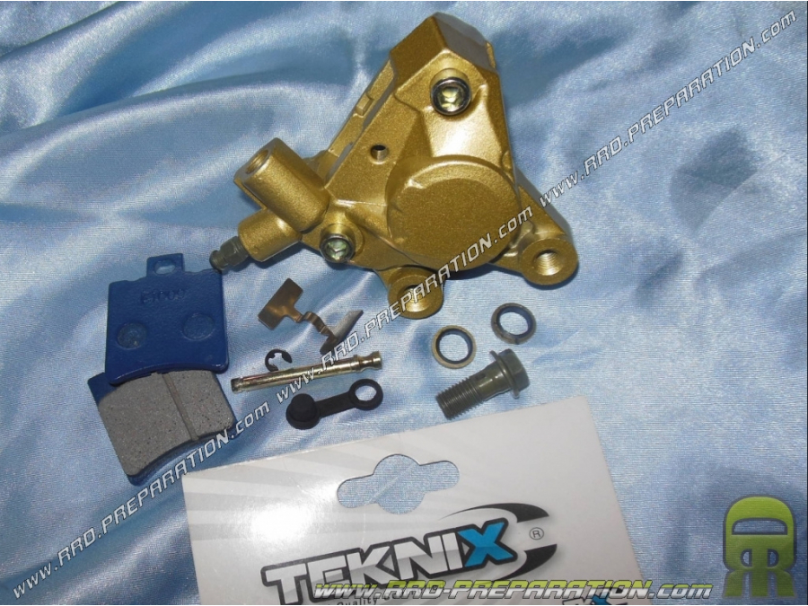 Clamp of brake with standard plates TEKNIX origin for PEUGEOT scooters, PIAGGIO, MBK, YAMAHA,…