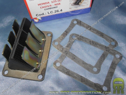 Valves ITALKIT Competition plates Carbon for motor bike HONDA NSR and CAGIVA MITO, FRECCIA C12, 125cc 2 times