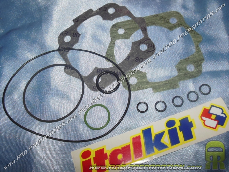 Pack joint haut moteur ITALKIT pour kit 50 et 75cc aluminium avec culasse à plot DERBI euro 1 & 2
