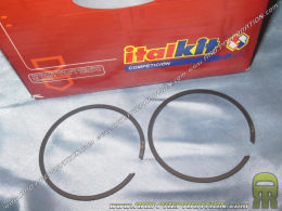 Juego de 2 segmentos de acero Ø56 X 1,2mm para kit ITALKIT 125cc en CAGIVA MITO, PLANET, RAPTOR, FRECCIA, TAMANACO, C10, C12...