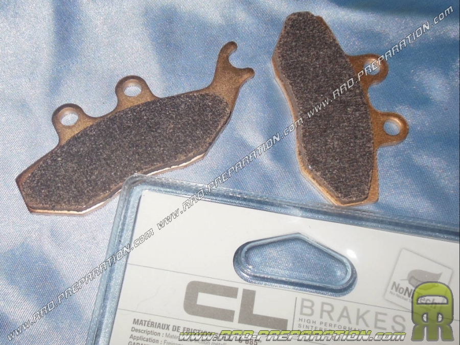 Plaquettes de frein CL BRAKES 3081 SC avant pour mécaboites RIEJU RS2 Matrix, Naked, RS3, KEEWAY TX 50 & 125cc