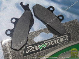 Plaquettes de frein NEWFREN pour RIEJU RS2 Matrix, Naked, RS3, KEEWAY TX 50 & 125cc, maxiscooter ITALJET...