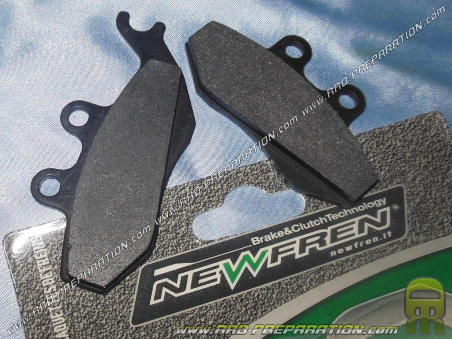 Brake pads NEWFREN for RIEJU RS2 Matrix, Naked, RS3, KEEWAY TX 50 & 125cc, maxiscooter ITALJET…