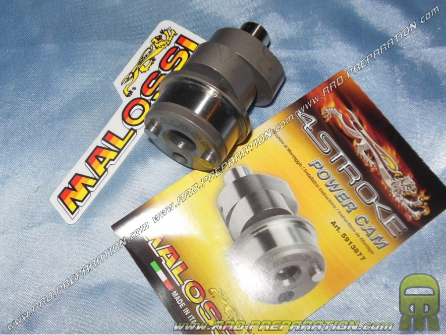 Árbol de levas POWER CAM MALOSSI para maxi-scooter, moto 125cc YAMAHA , MBK y otros modelos