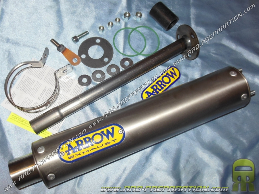 Single exhaust muffler ARROW Titanium DERBI GPR NUDE & RACING 125cc 2-stroke 2004-2005