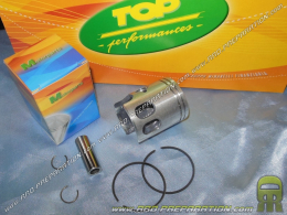 Pistón bisegmento TOP PERFORMANCES Ø40 o 40,5 mm Eje de 12 mm para kit TOP de hierro fundido de 50 cc en KEEWAY, CPI, ...