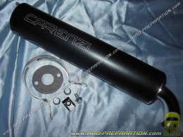 Silent cartridge CARENZI DAEMON 270 X 60 mm black aluminum scooter minarelli, Peugeot, Piaggio ...