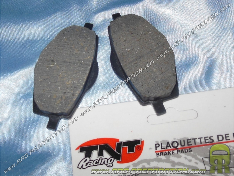 Plaquettes de frein TNT Racing PL15 arrière pour mécaboite MBK X-POWER et YAMAHA TZR...