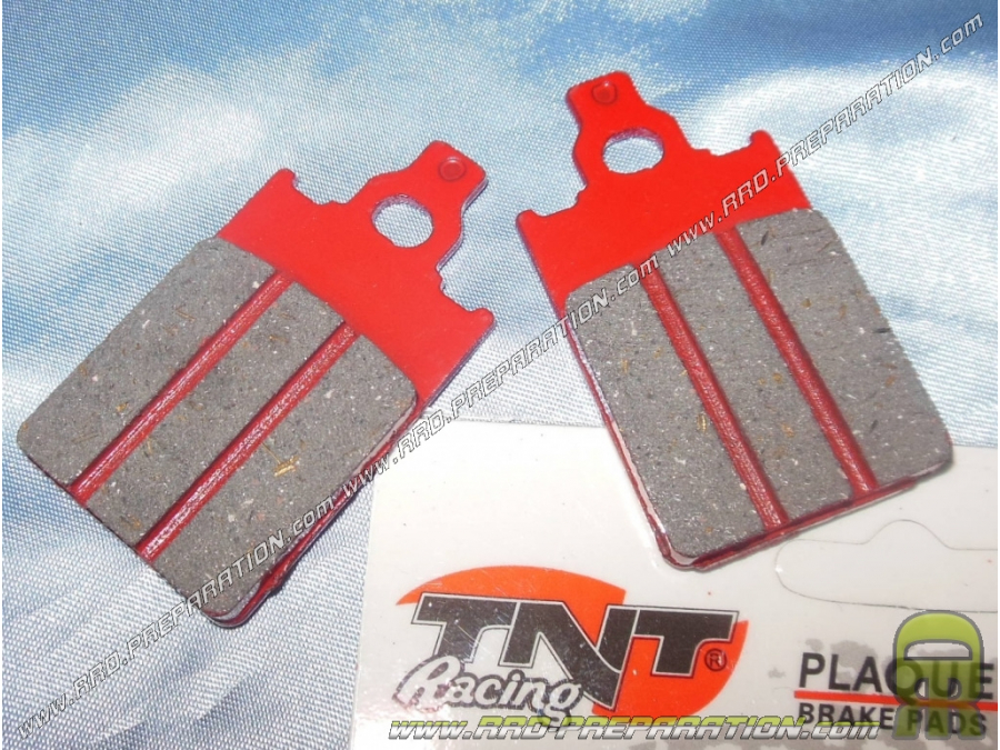Plaquettes de frein TNT Racing PL11 pour mécaboite MBK X-LIMIT et YAMAHA DT...