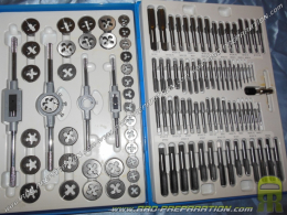 Set of taps and dies Industry ACSUD 110 pieces of M2 to M18