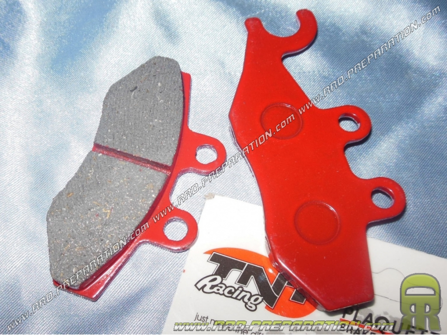 Pastillas de freno delanteras derechas TNT Racing para maxi-scooter PIAGGIO X9