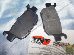 Plaquettes de frein TNT Racing arrière pour maxi-scooter HONDA SH 300, SWING 125 et 150cc