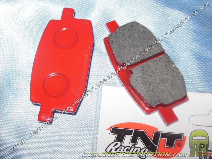 TNT Racing brake pads front for Chinese GY6 scooter, MBK Booster 100cc, TNT Roma ...