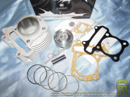 Kit 80cc Ø50mm BARIKIT aluminio sin culata para KYMCO AGILITY, PEUGEOT V-CLIC..., scooter chino 4 tiempos GY6