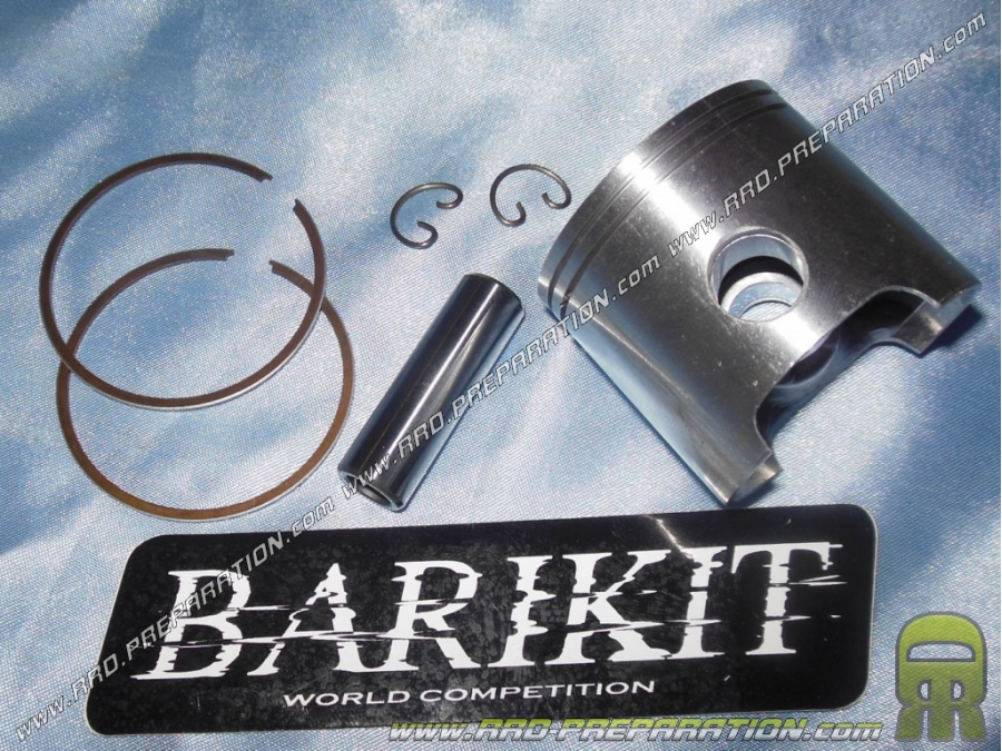 BARIKIT Pistón de dos segmentos Ø47mm para kit BARIKIT hierro fundido 70cc en DERBI euro 1, 2 y 3