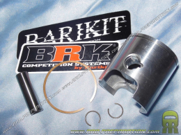 Piston mono segment BARIKIT Ø47,6mm course 44,90mm axe 12mm pour kit BARIKIT 80c sur Minarelli AM6, DERBI euro 1, 2 et 3