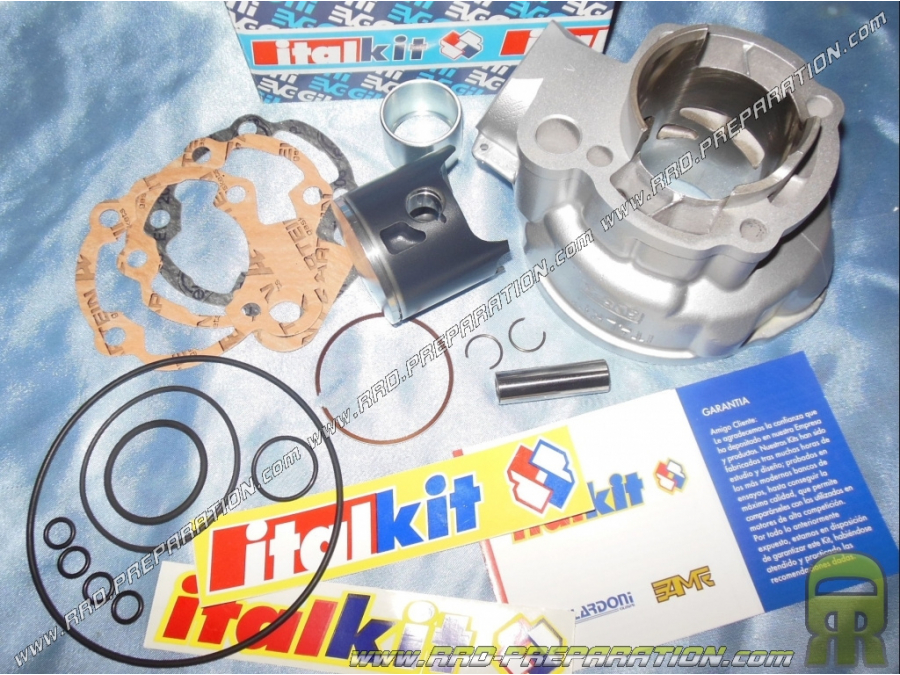 Kit Moteur AM6 Cylindre Piston joints cage bougie Motos MBK X-LIMIT ENDURO  50
