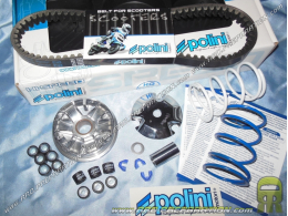 Pack SPEED CONTROL Polini variator (Inverter, compression spring, ...) for Peugeot 50cc scooter (buxy, speedfight ...)