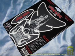 LETHAL THREAT Tank protection sticker motorcycle pinup 18cm x 23cm and skull