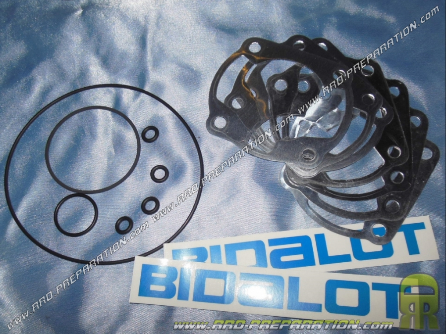 Pack joint BIDALOT pour kit BIDALOT Racing Factory 88/94cc sur DERBI euro 1 & 2