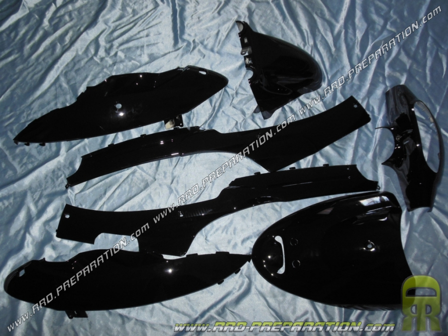 7 fairing parts TEKNIX original type Chinese painted black