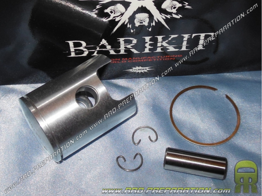 Piston mono-segment BARIKIT Ø40,3mm pour kit 50cc BARIKIT Racing aluminium sur minarelli am6