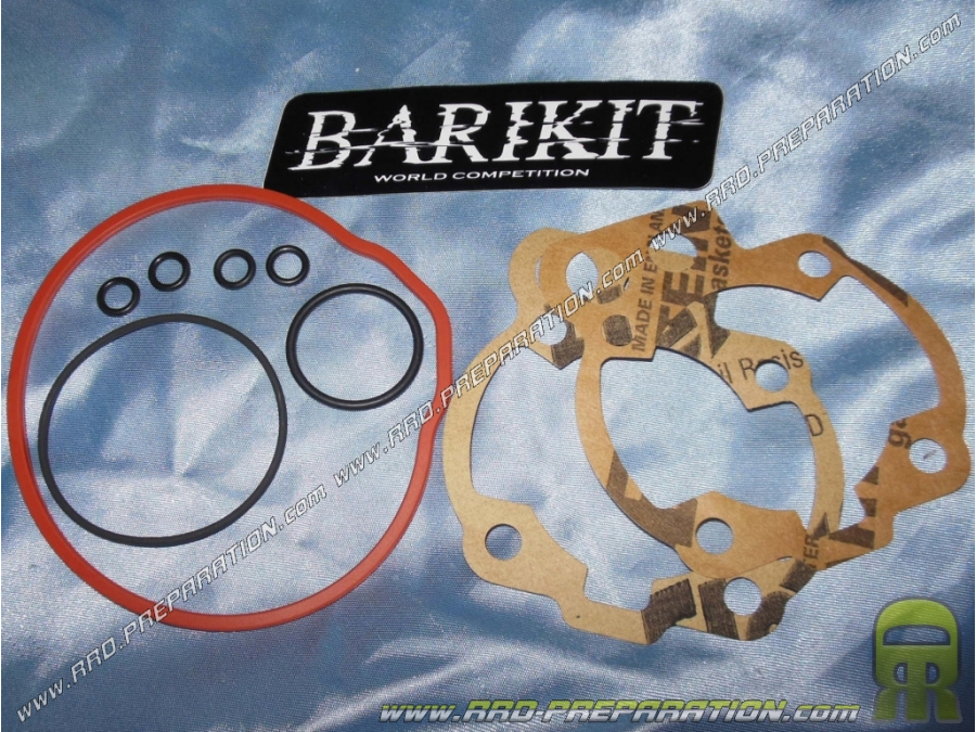 Pack joint complet pour kit BARIKIT Racing aluminium 80cc Ø50mm sur minarelli am6