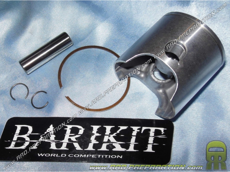 Piston mono-segment BARIKIT Ø50mm pour kit 80cc BARIKIT aluminium sur minarelli am6