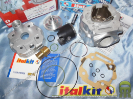 Kit 80cc haut moteur Ø47,6mm ITALKIT Racing aluminium spécial course 42,00mm DERBI euro 3