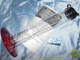 Dispensador de aceite de cilindro graduado CGN con tapa de vertido / cierre