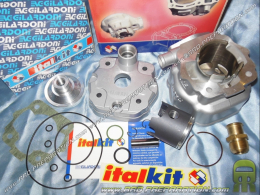 Kit 80cc alto motor Ø47,6mm ITALKIT Racing especial aluminio carrera 43mm DERBI euro 1 & 2 especial GPR