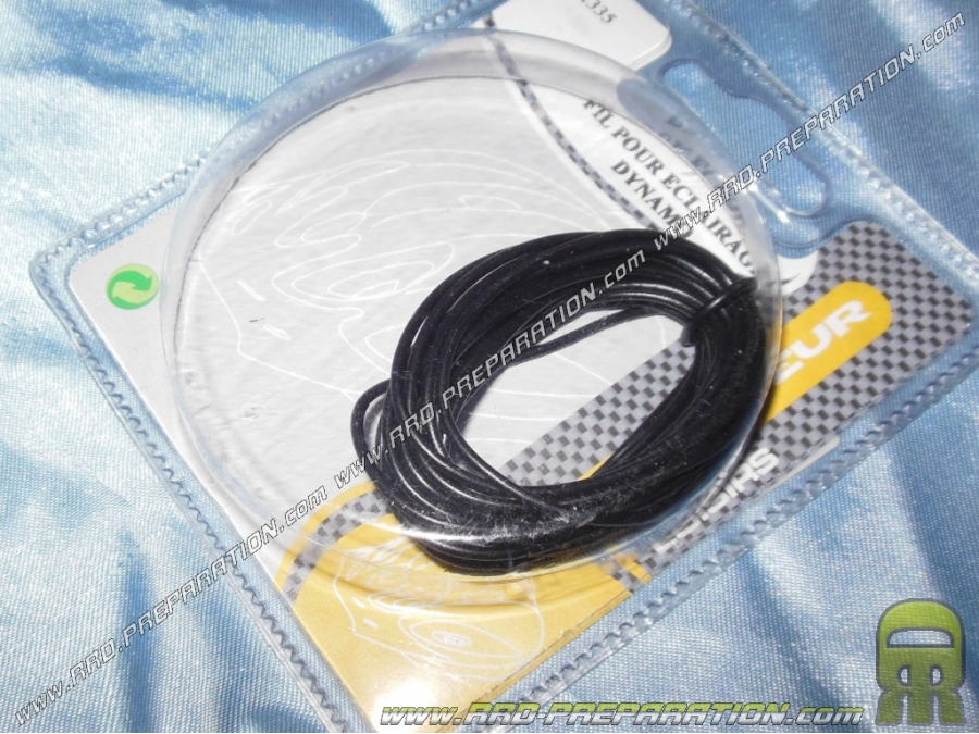 Ø0,7 mm wire length 2.60m CGN black