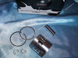 Piston BARIKIT d.46mm bi-segment pour kit 70cc aluminium Peugeot 103/ fox / wallaroo