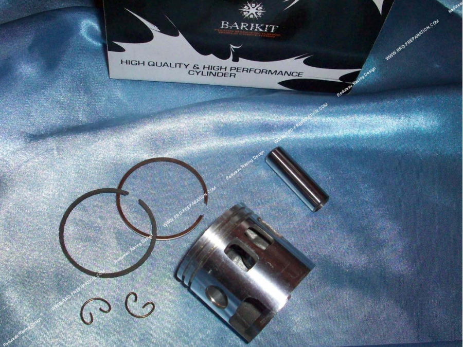 Piston BARIKIT d.46mm bi-segment pour kit 70cc aluminium Peugeot 103/ fox / wallaroo