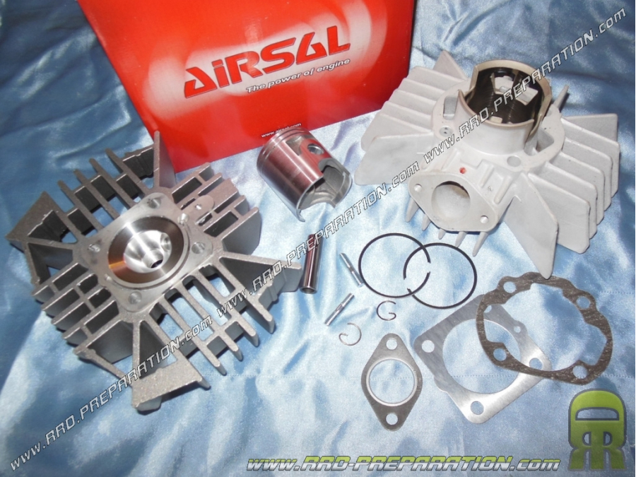 Kit haut moteur 74cc Ø47mm AIRSAL aluminium pour DERBI Variant Start, Start 5