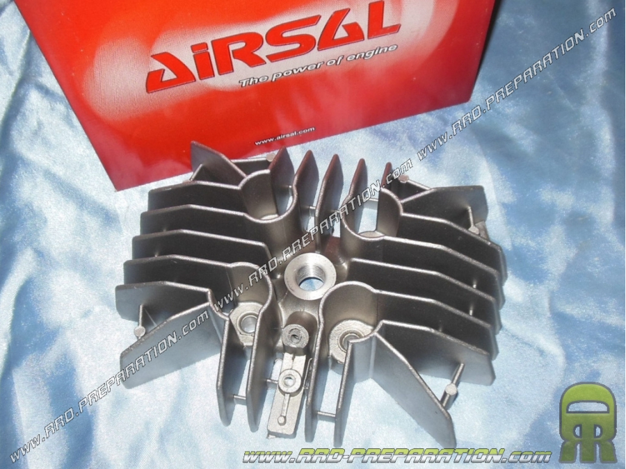 Ø47mm cylinder head for 74cc AIRSAL aluminum kit on DERBI Variant Start, Start 5